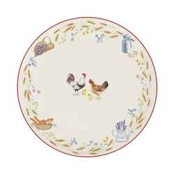 Dinner plate, porcelain, 27 cm, Country Life - Nuova R2S