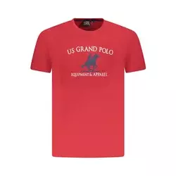 U.S. Grand polo Muška majica AU02645_RO8ROSSO, Crvena