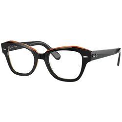 Ray-Ban Okvir za naočare State Street 0RX5486 8096 46-48, Ženski, Crni