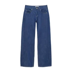 Pull&Bear Kavbojke modra