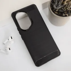 Maska za telefon Silicone Defender za Honor 300 Ultra, Crna