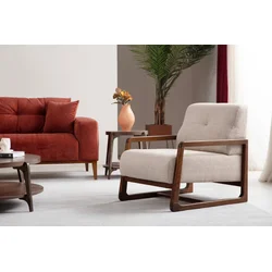 Atelier del Sofa Fotelja Athena Bergere 60x81x72cm Bež