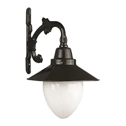 Lessentiel Maison Spoljna zidna lampa BAP-68204-BSY-M2, 45 cm, E27, 40W, IP65, Crna
