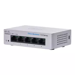 Cisco CBS110 Unmanaged 5-port GE, Desktop, Ext PS (CBS110-5T-D-EU)