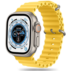 TECH-PROTECT ICONBAND PRO APPLE WATCH 4 / 5 / 6 / 7 / 8 / SE / ULTRA (42 / 44 / 45 / 49 MM) YELLOW (9490713930205)