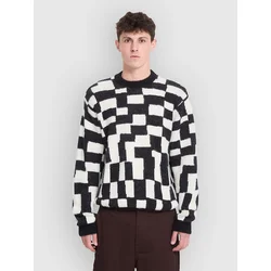 Volcom Fa Carrau Swtr Check moški pulover black
