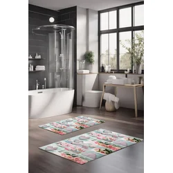 Lessentiel Maison Set prostirki za kupatilo CT-5259, 2 Komada, Šarena