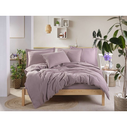 Lessentiel Maison Komplet posteljine Muslin, 200x220 cm, Ljubičasti