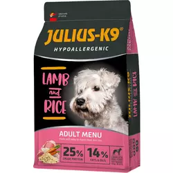 Julius-K9 Hypoallergenic Adult - Lamb & Rice 12 kg