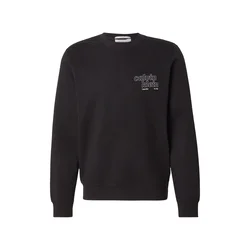 Calvin Klein Jeans Majica črna / bela