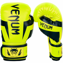 Venum Elite Boxing Gloves - Neo Yellow