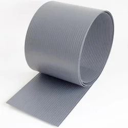 PVC traka H190mm L2600mm RAL 9006