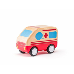 Auto sanitka so zvukmi a svetlom, zotrvačník