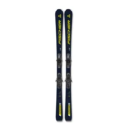 Fischer RC4 SUPERCOMP SLR + RS 10 SLR, set all round skija, crna P55025