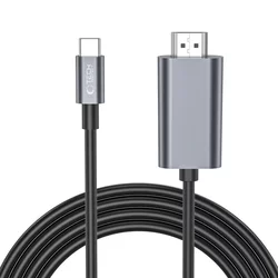 Tech-Protect kabel USB-C v 4K HDMI 60 Hz Ultraboost Computer - 2m - črn