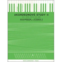 Ján Ondruš, Marcela Dikánová Akordeonové etudy II Note