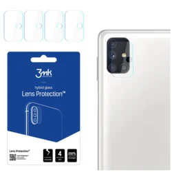 4x Staklo za kameru 3mk za Samsung Galaxy M51 - Prozirna KP20872