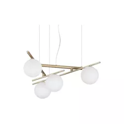 Ideal Lux - LED luster na sajli ATLAS 4xG9/3W/230V zlatna