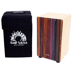 CLUB SALSA CAJON COLOR ZEBRANO s torbo