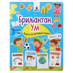 Educate knjiga sa aktivnostima briljantan um - odaberite uzrast ( 718573 )