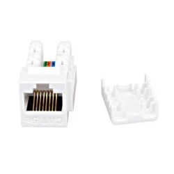 Keystone RJ45 AMPARO Cat.6 SFA bela