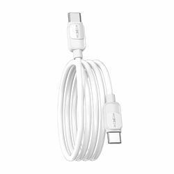 MOXOM USB data kabal MX-CB231 PD 60W Type-C na Type-C 1m/ bela