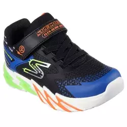Skechers Patike za dečake Flex-Glow Bolt, 400138L-BKBL, Crne