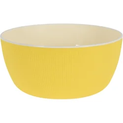 Plastična skleda premera 24 cm rumena