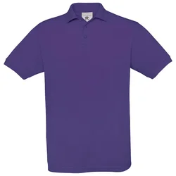 MAJICA KRATKI RUKAVI B&C SAFRAN POLO 180G LJUBIČASTA XL-EOL!!