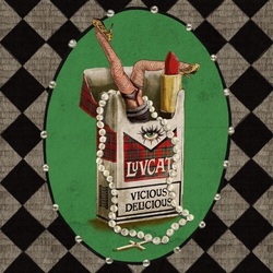 Luvcat - Vicious Delicious (Indie Exclusive) (Gatefold Sleeve) (Red Coloured) (2 LP)