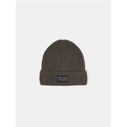 Sinsay - Rebrasta beanie kapa - svetlo zelena