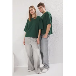 Trendyol Muška majica Tmnss25Ts00080, Zelena