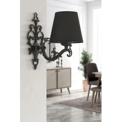 Opviq Zidna lampa Claire, 15x10x13cm, IP20, Crna