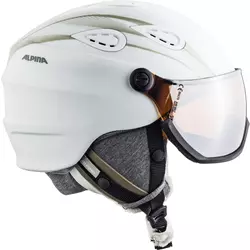 Alpina GRAP VISOR 2.0 HM, kaciga skijaška, bela