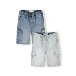 MINOTI Kavbojke moder denim/pastelno modra