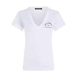Karl Lagerfeld Majica črna/bela