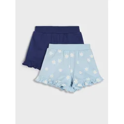 Sinsay - Pamučni šorts 2 pack - svetlo plava