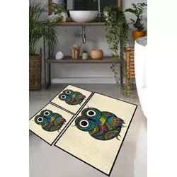 Lessentiel Maison Set 3 prostirke za kupatilo Šareni