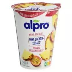 SOJINA ALTERNATIVA JOGURTU ANANAS IN PASIJONKA, ALPRO, 400G