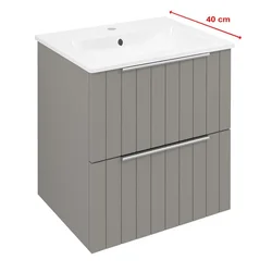 SAPHO CIRASA STRIP Elegantna Umivalniška Omarica Rjava 48x54x39 cm