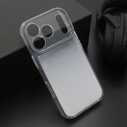 Futrola ombre glitter za iphone 17 pro (6.3) bela ( F124972 )