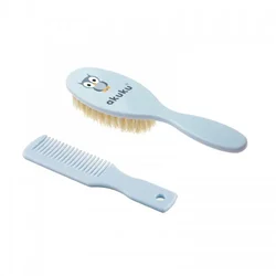 Četka sa prirodnim vlaknima i češalj