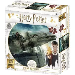 PRIME 3D - Puzzle Harry Potter: Drak od Gringottových 3D - 275 - 400 kosov