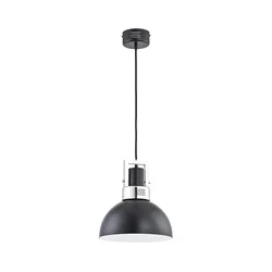 Luster na sajli MEGEN 1xE27/15W/230V crni