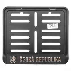 License Plate Frame (motorcycle, CZ 3D)