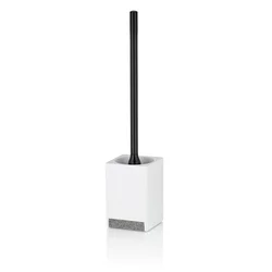 Kela Komplet za WC Cube iz poliresina, bel