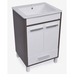 Ceramica Lux Ormarić za kupatilo Atina Wenge, Donji deo 55, Plazma
