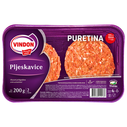 Vindon Pljeskavice puretina 200 g