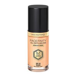 MAX FACTOR Tečni puder Facefinity 3in1 Vegan 44 Warm Ivory 30 ml