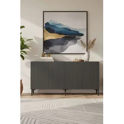 Hanah Home Komoda Zeynep 150, Anthracit